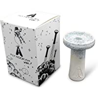 Fly Hookah Cazoleta para Cachimbas Vol.I - Tarro de Alta Calidad para Shisha Hookah Premium - Barro Blanco - Alto…